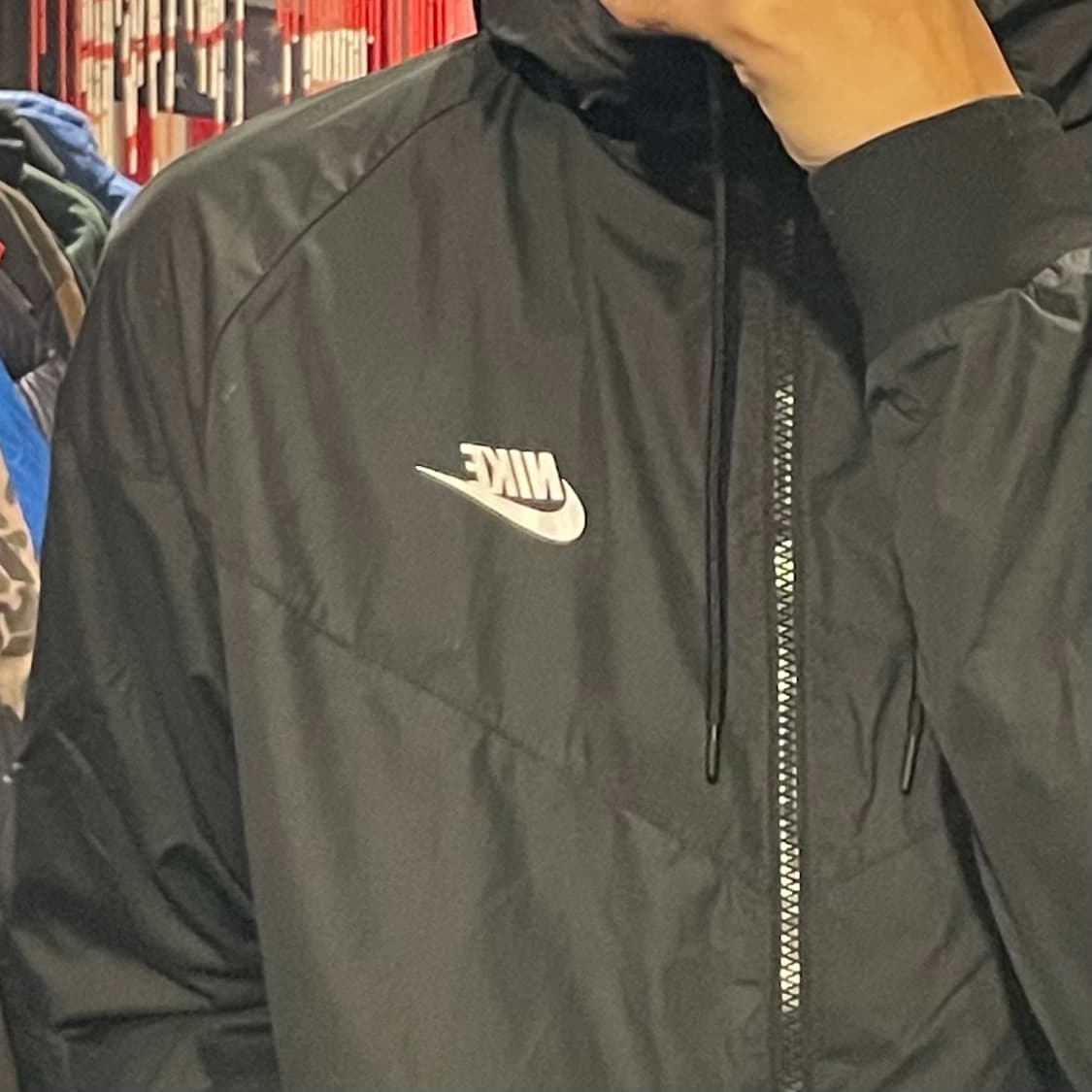 [IM] NIKE 나이키 블랙 바람막이 상품이미지5