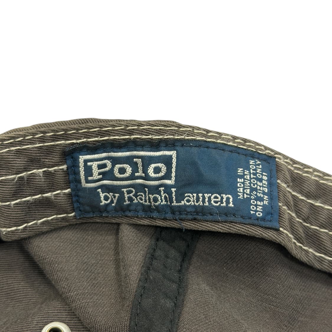 폴로 랄프로렌 빈티지 Y2K 볼캡 모자 그레이 상품이미지4