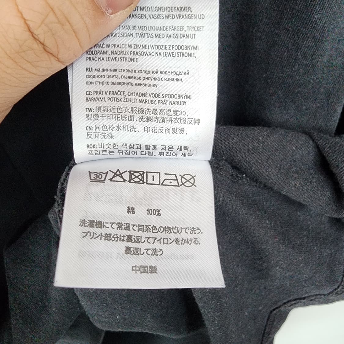  칼하트 블랙 프린팅 반팔 티셔츠 상품이미지7