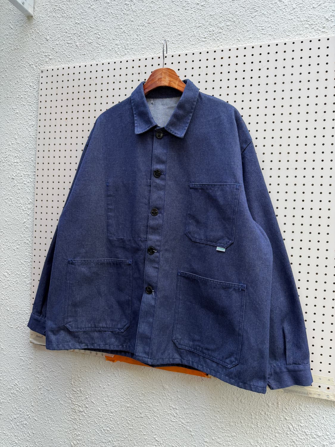 OLD VINTAGE DENIM FRENCH 빅사이즈 데님프렌치자켓 상품이미지4