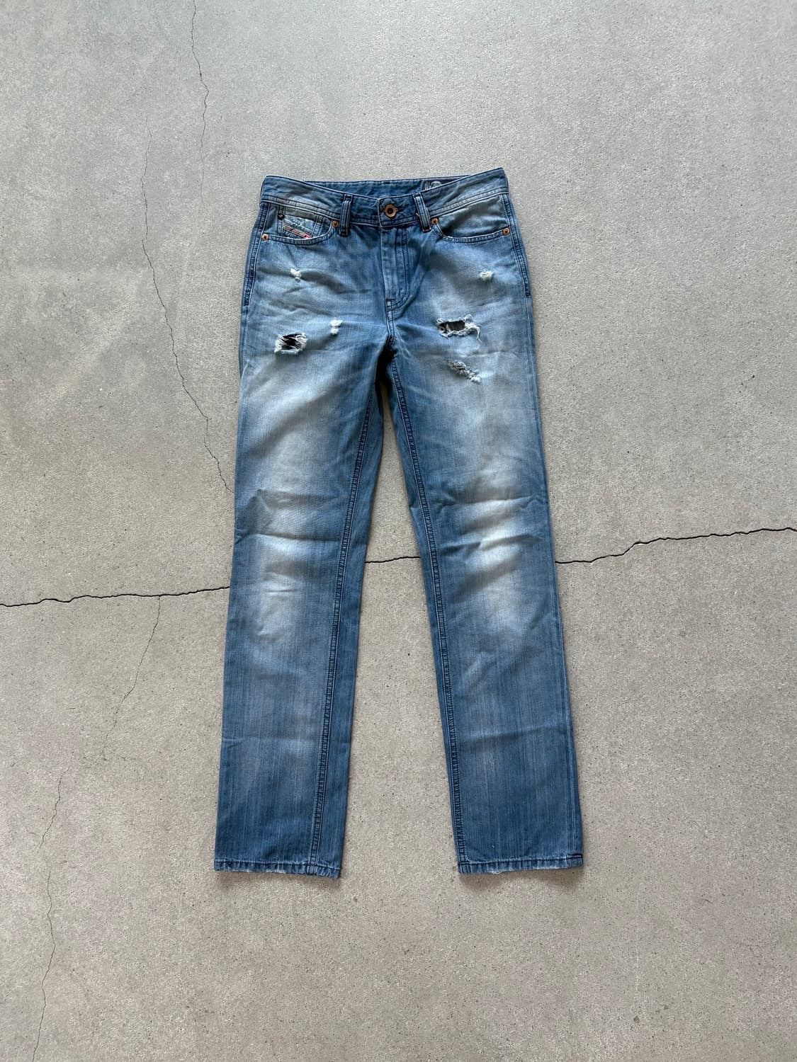 DIESEL 디젤 데미지 데님 팬츠 상품이미지3