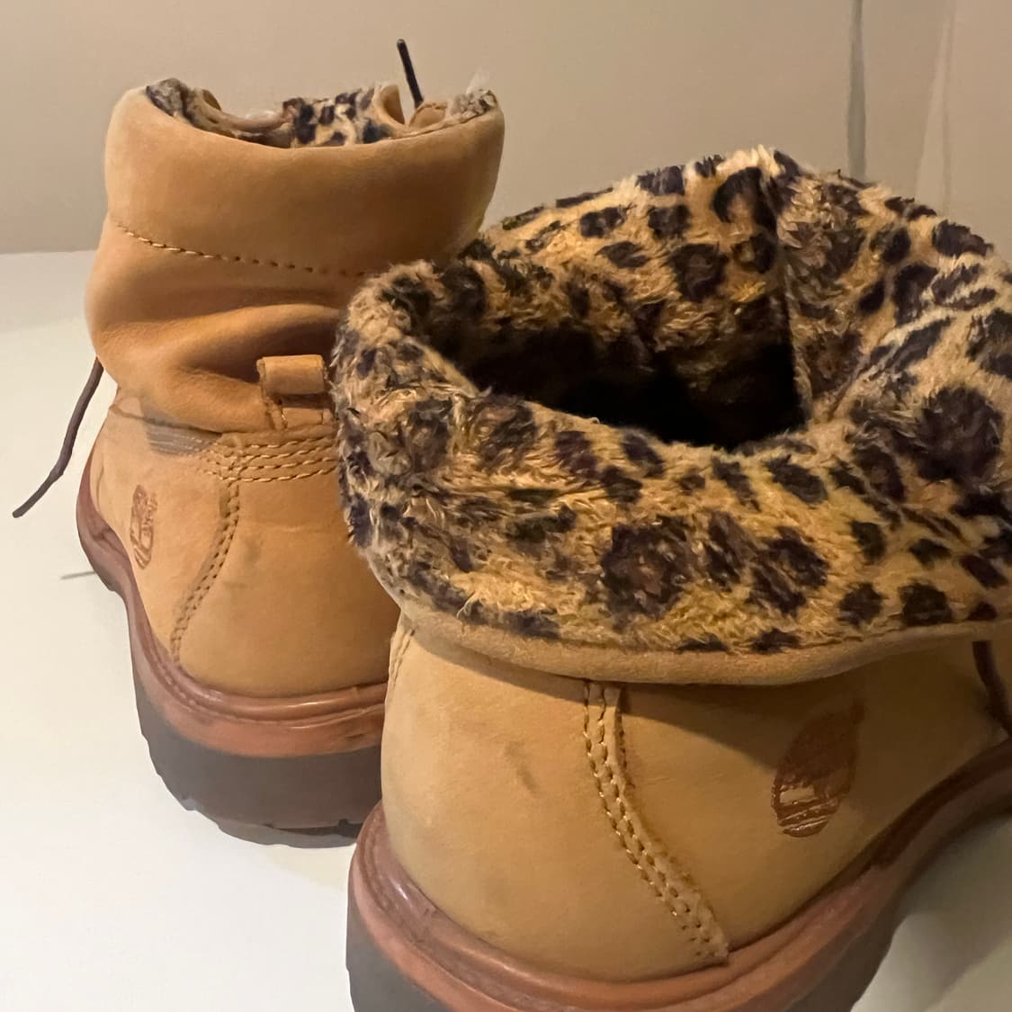 팀버랜드 롤탑 레오파드 부츠 상품이미지7