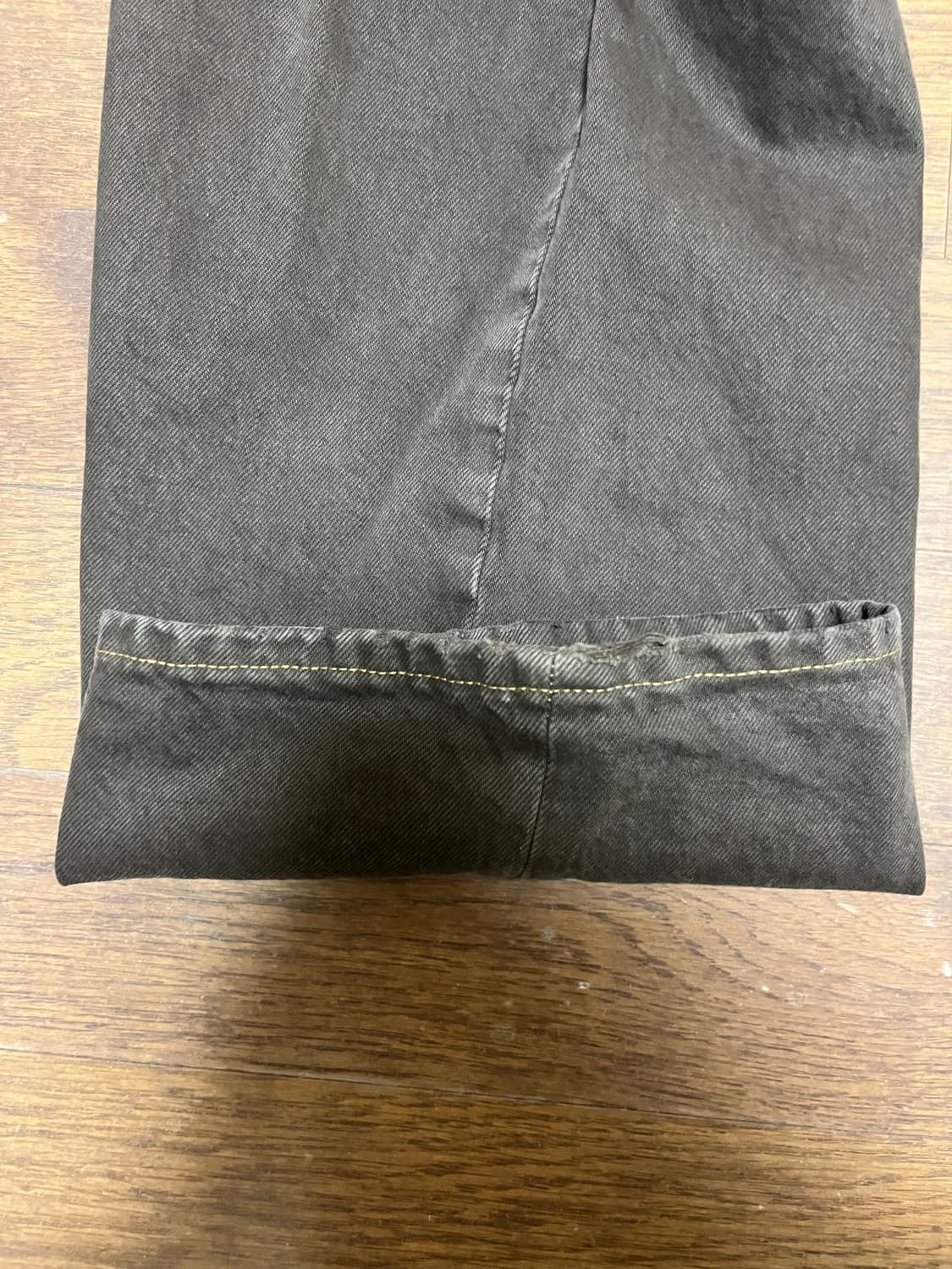 선플라워 와이드트위스트 데님 32사이즈 상품이미지3