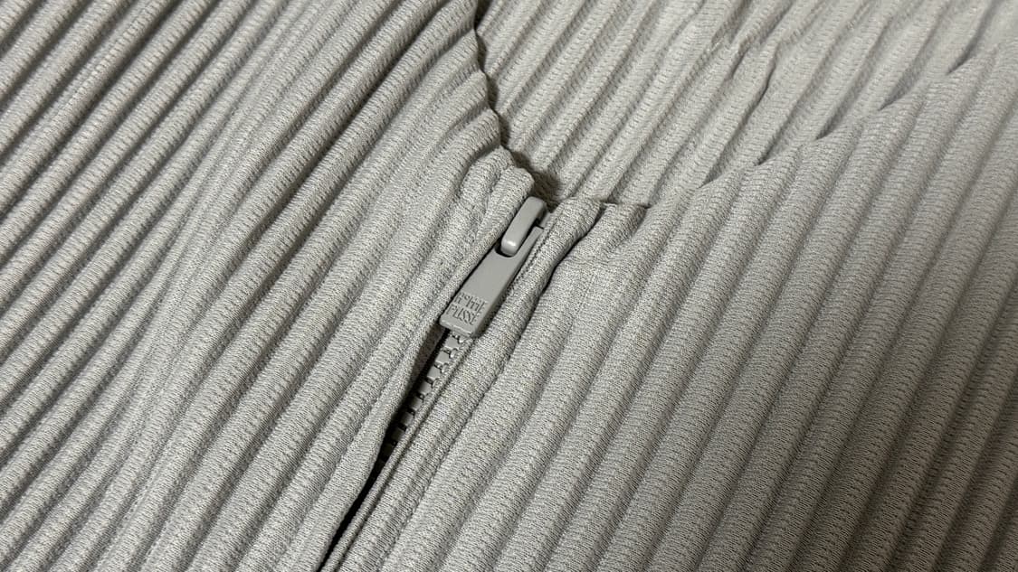 이세이미야케 옴므플리세/집업 가디건 라이트그레이/3 상품이미지2