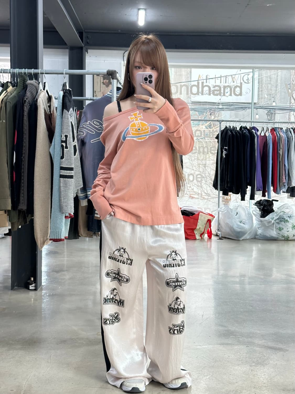 비비안웨스트우드 타임머신 ORB 롱슬리브  상품이미지2