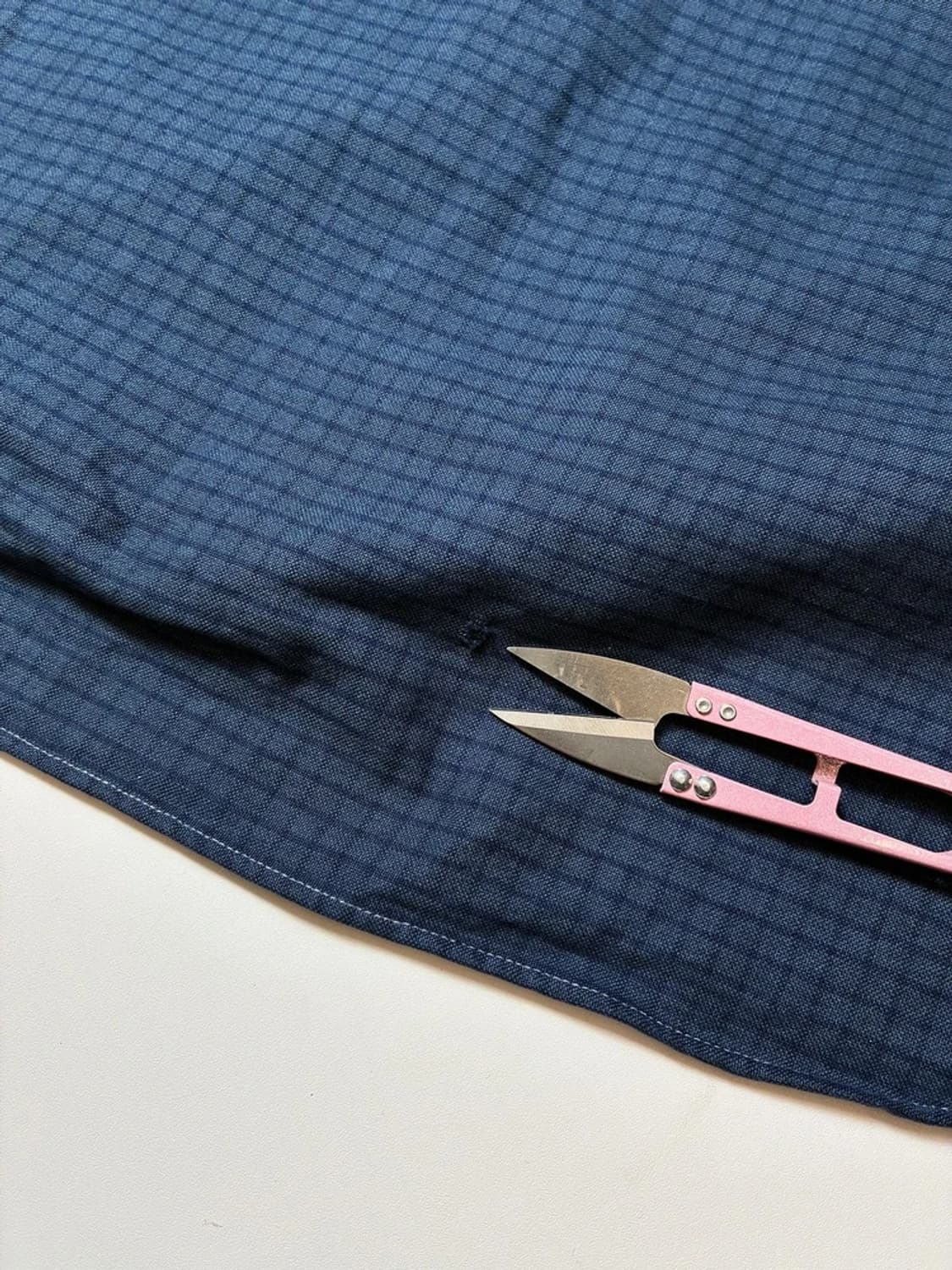 폴로 랄프로렌 00's 블루 마이크로 체크 반팔 셔츠 PN9009 상품이미지6