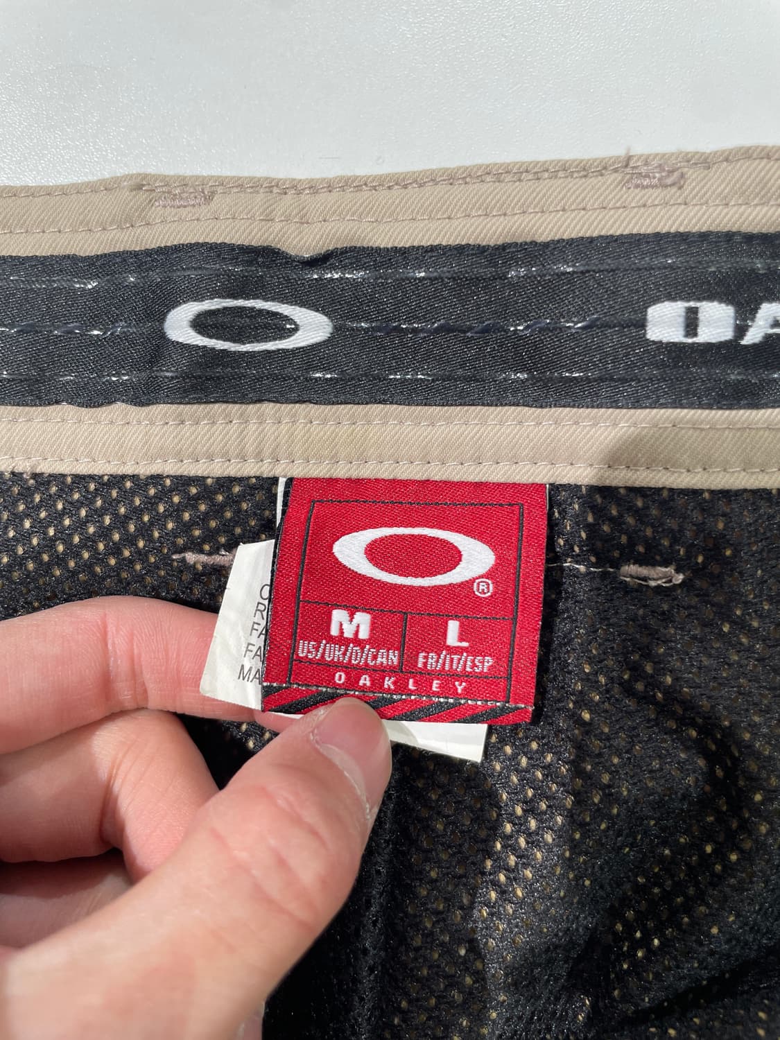 오클리 베이지 나일론 스키 라바 팬츠 상품이미지7