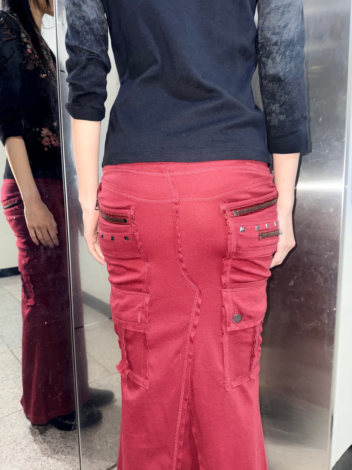 gothic maxi skirt 상품이미지4