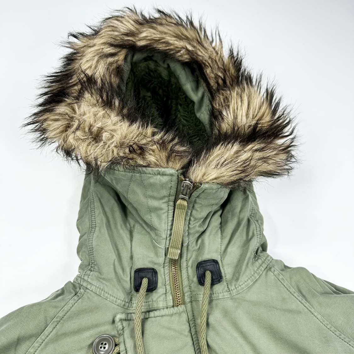 폴로 데님앤서플라이 클래식 N3B 야상 파카 M 상품이미지8