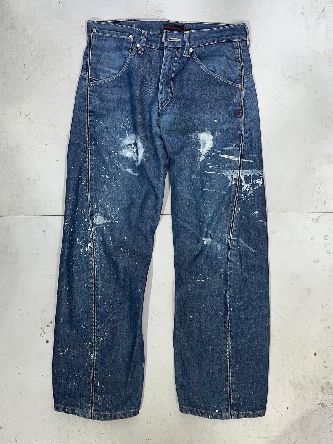리바이스 중청 엔지니어드 페인팅 데님 팬츠 청바지  상품이미지4