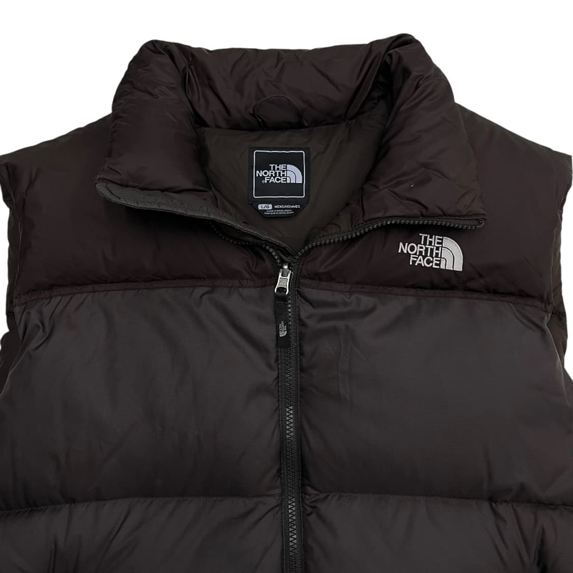 노스페이스 700 로고 초코맛 패딩조끼 L 상품이미지5