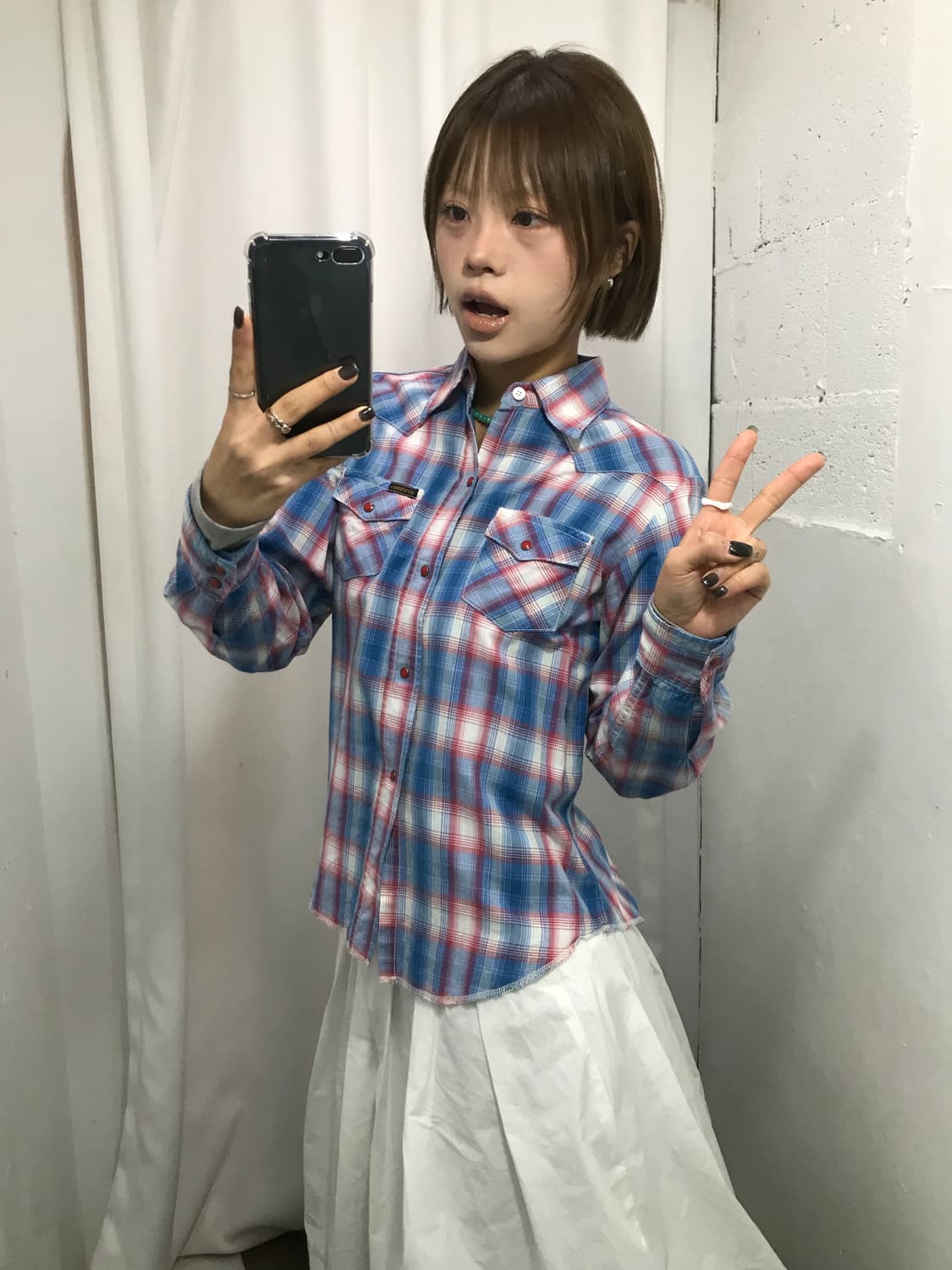 🐽히스테릭 글래머 체크 셔츠 🐽 상품이미지2