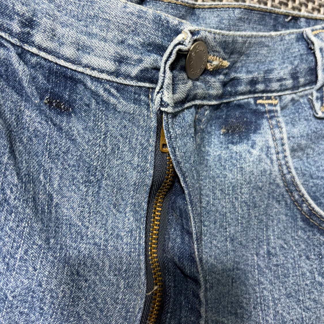 웽글러 데님 반바지 상품이미지3