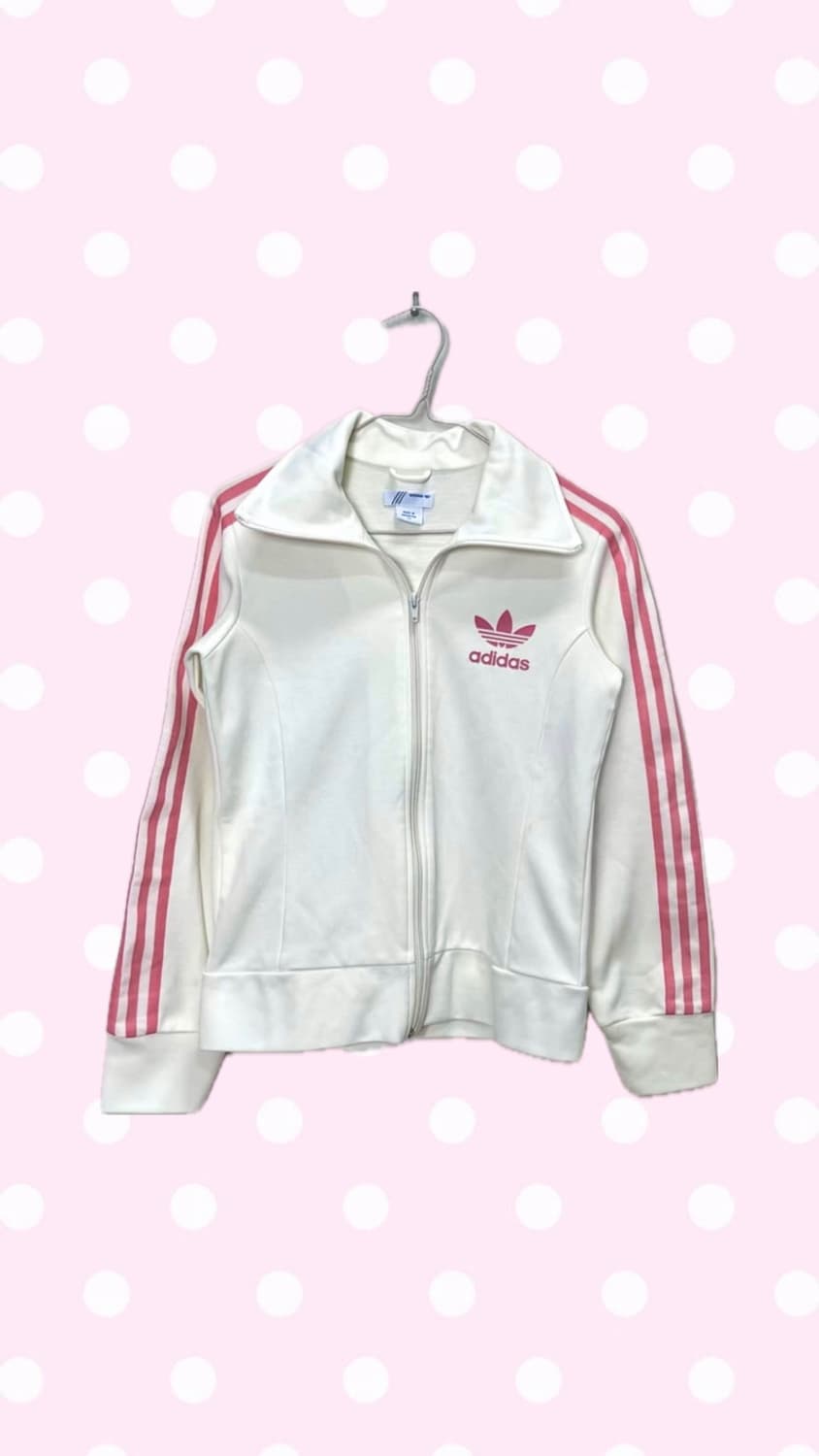 대대장 아디다스 유로파 화이트 & 핑크 져지 XS/85 상품이미지1