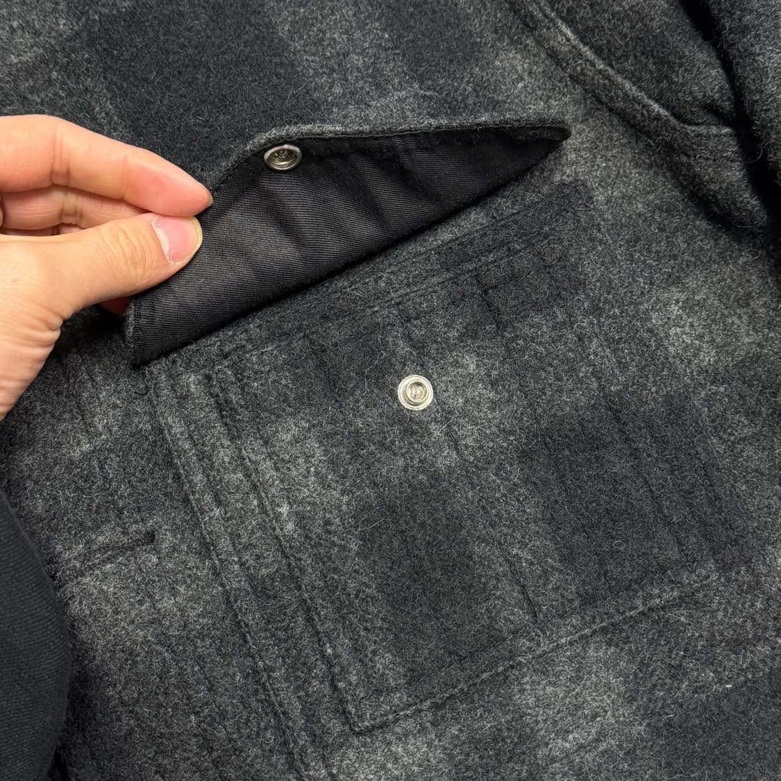 필슨 매키노 크루저 체크 울 자켓 40 상품이미지5