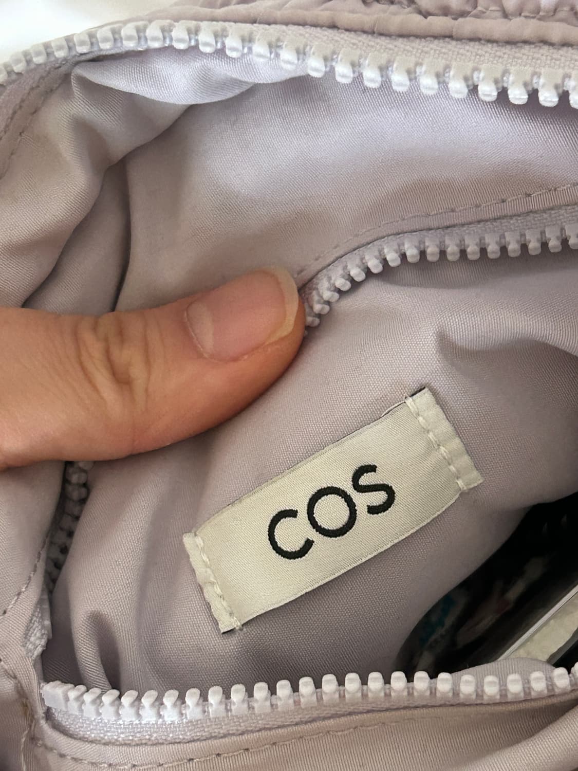 COS 코스 퀼티드 미니 백 구름백 라벤더 연보라 상품이미지3