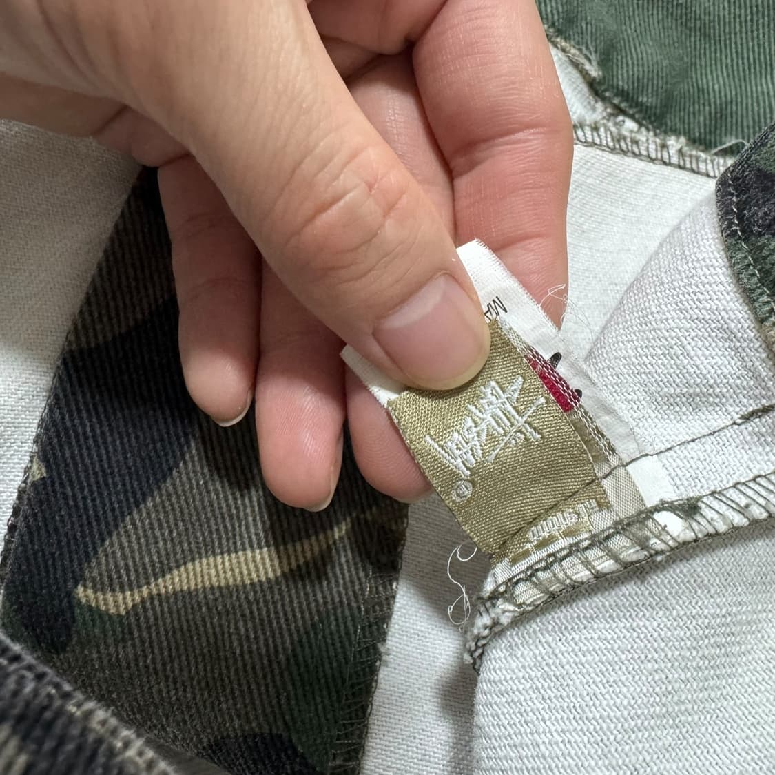 희귀템 스투시 카모 치타 백패치 자켓 상품이미지6