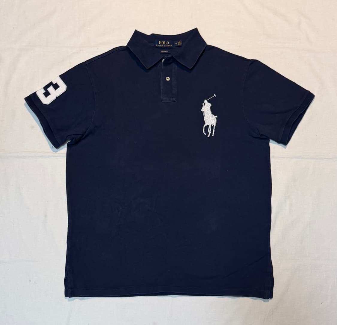 폴로 랄프로렌 빅포니 치프키프 카라티 네이비 화이트 상품이미지1