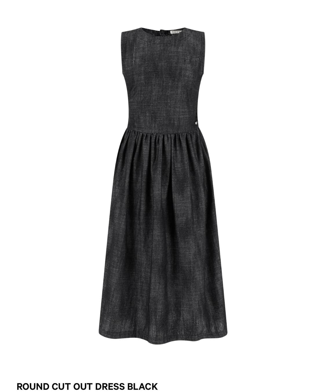 코이세이오 ROUND CUT OUT DRESS BLACK 상품이미지1