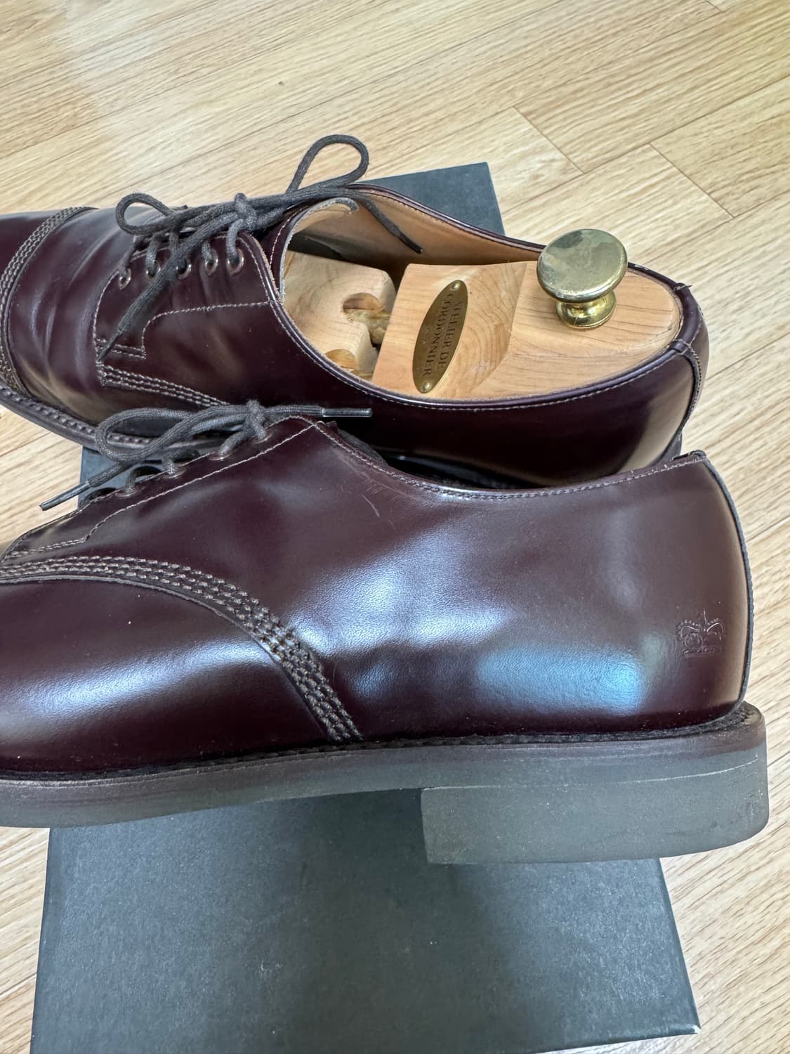 [UK9] 샌더스 밀리터리 더비 버건디 1128R 상품이미지8