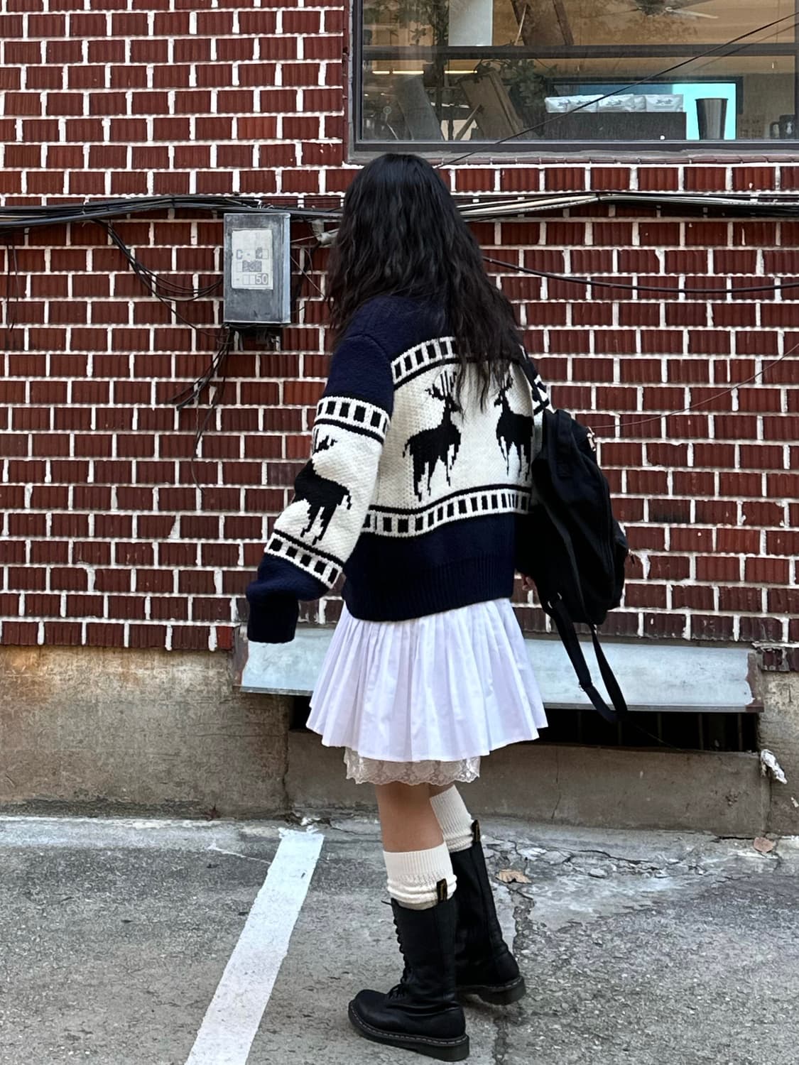 파르티멘토 니트 집업 핀턱원피스 슬립 원피스 코디세트 상품이미지2