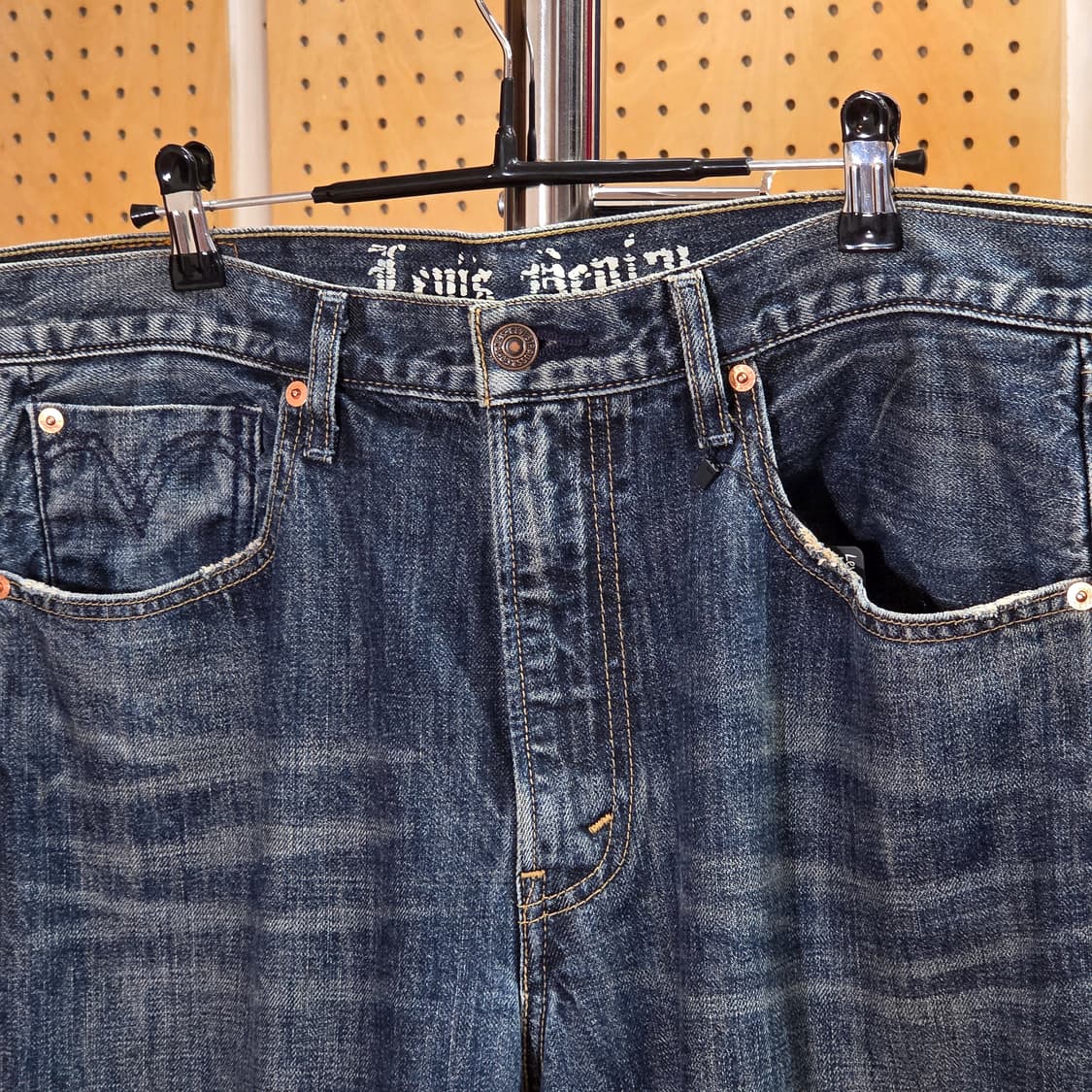 리바이스 512 워싱 세미 와이드 데님 팬츠 상품이미지8