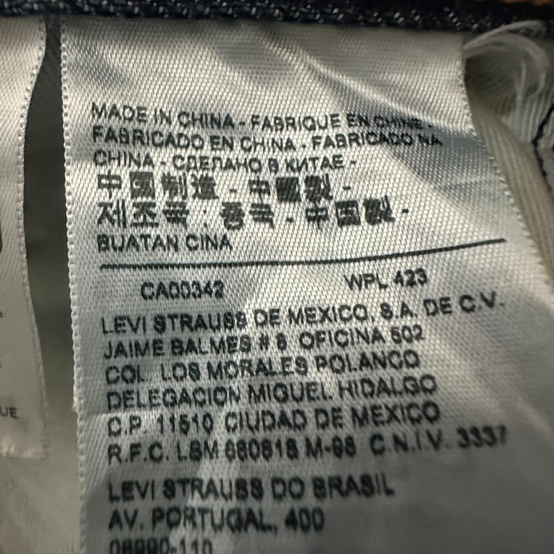 LEVI'S 511 vintage jeans 상품이미지4