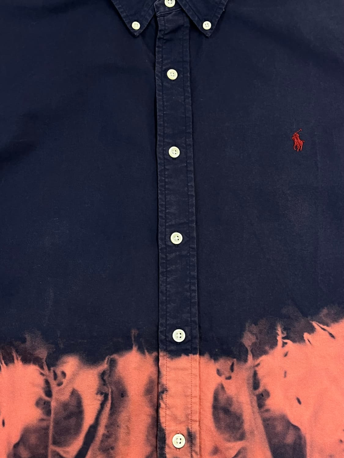 폴로 랄프로렌 타이다이 반팔 셔츠 네이비 XL #csz3716 상품이미지6