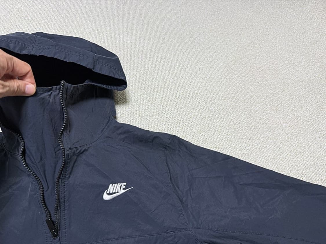나이키 에센셜 우븐 후디 아노락 자켓 남성용 95사이즈 상품이미지3