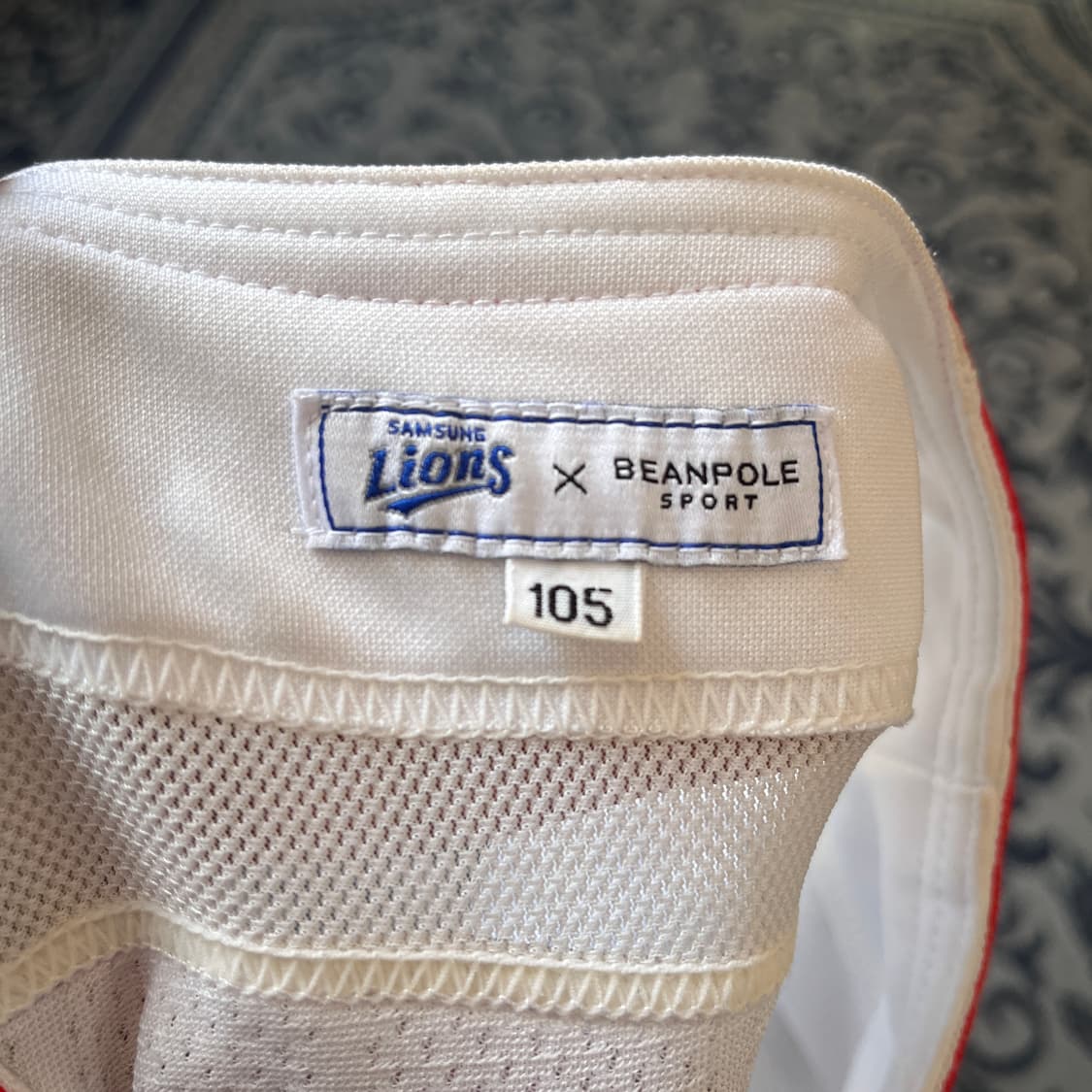 105 빈폴 삼성라이온즈 홈 유니폼/W2597 상품이미지4