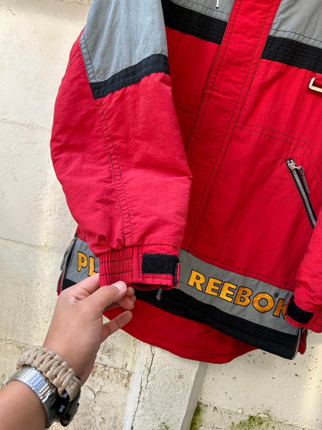 90s  한국리복  빈티지 오버사이즈 윈드브레이커 스노보드   파카 10 상품이미지10