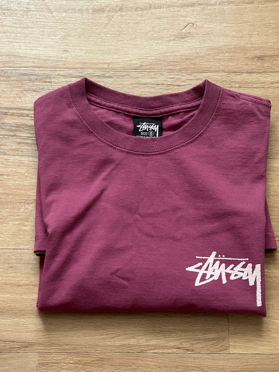 Stussy Shells T-shirts Berry 상품이미지1