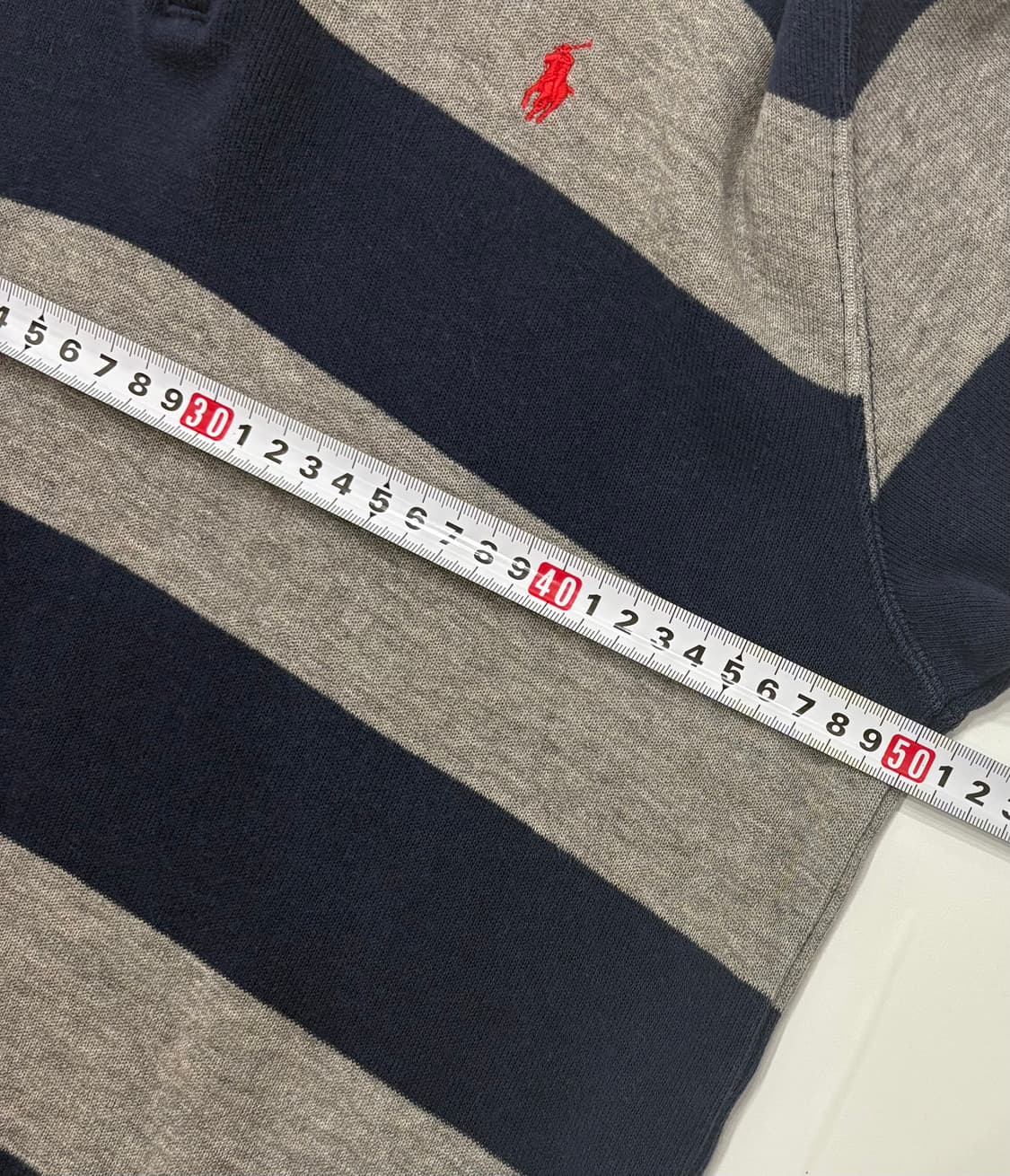 Polo 폴로랄프로렌 신형 스트라이프 하프 집업 상품이미지6