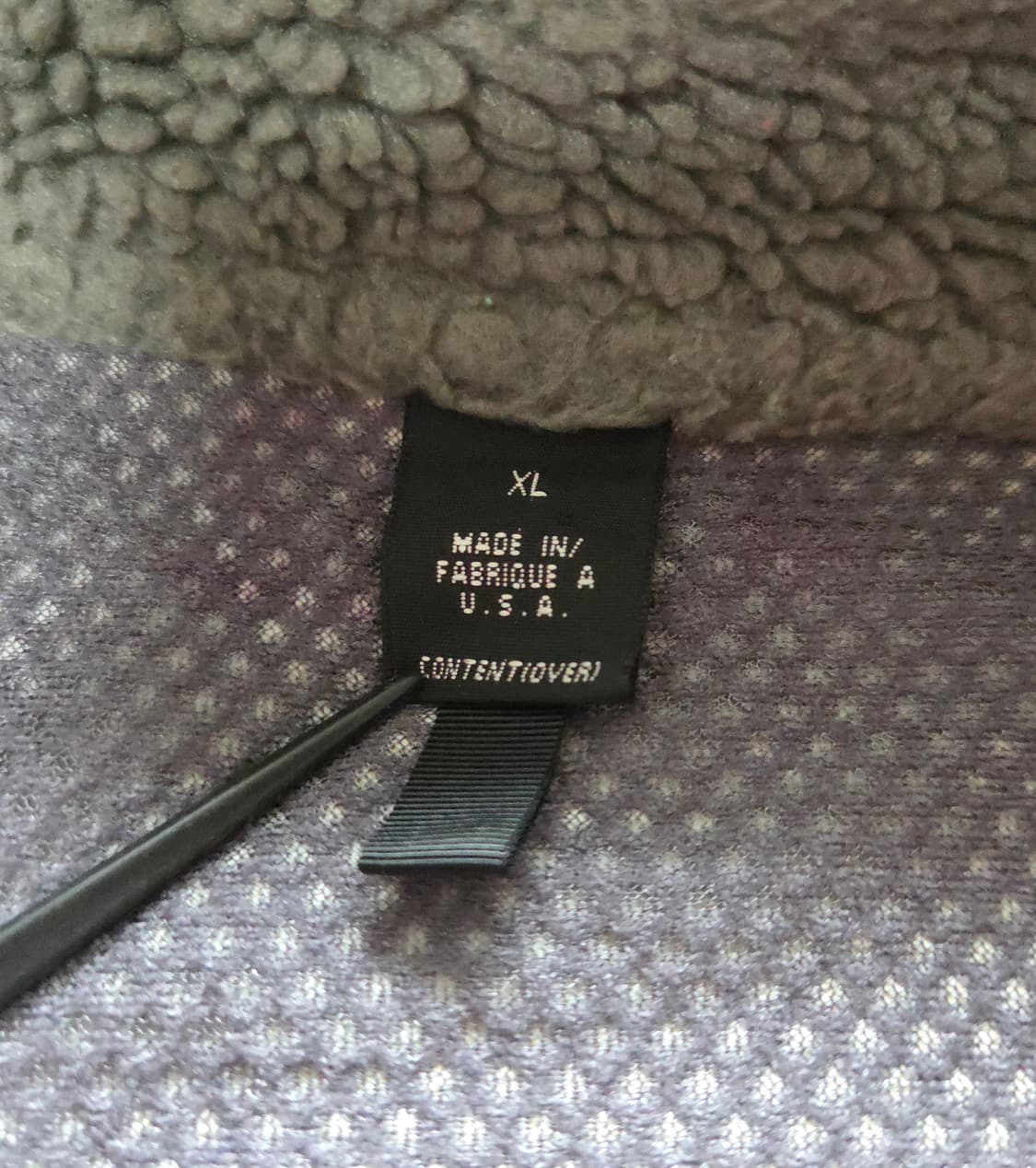 (XL)파타고니아 90s Usa 올리브 플리스 베스트 신칠라 상품이미지3