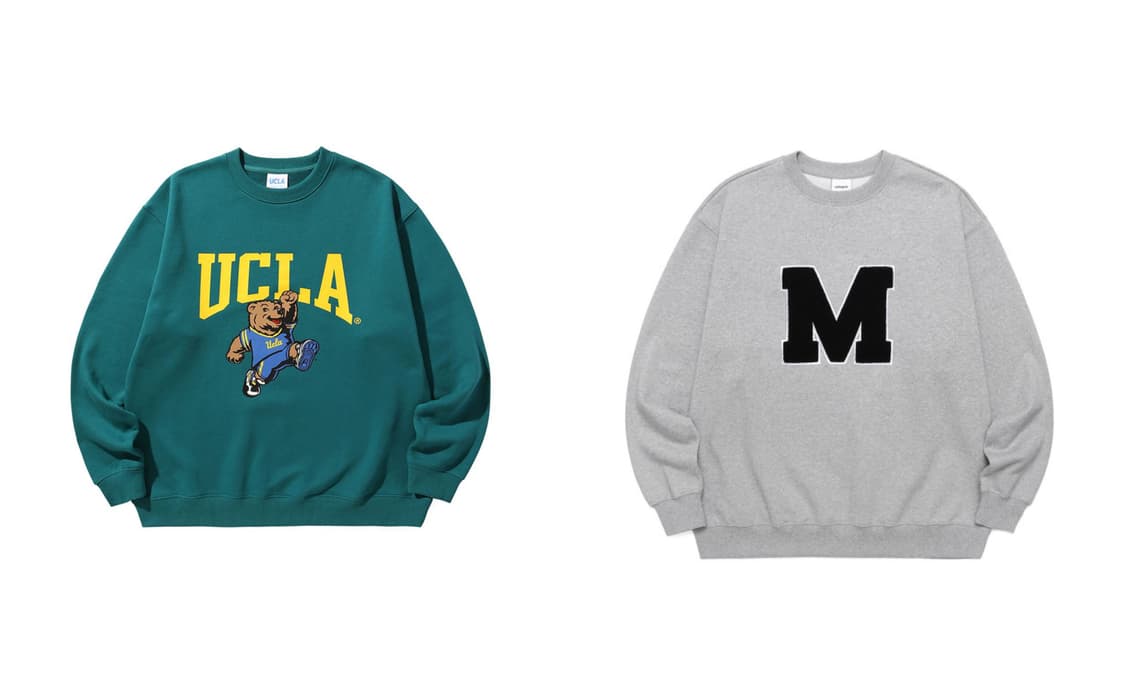 기모 맨투맨 2개 상품이미지1