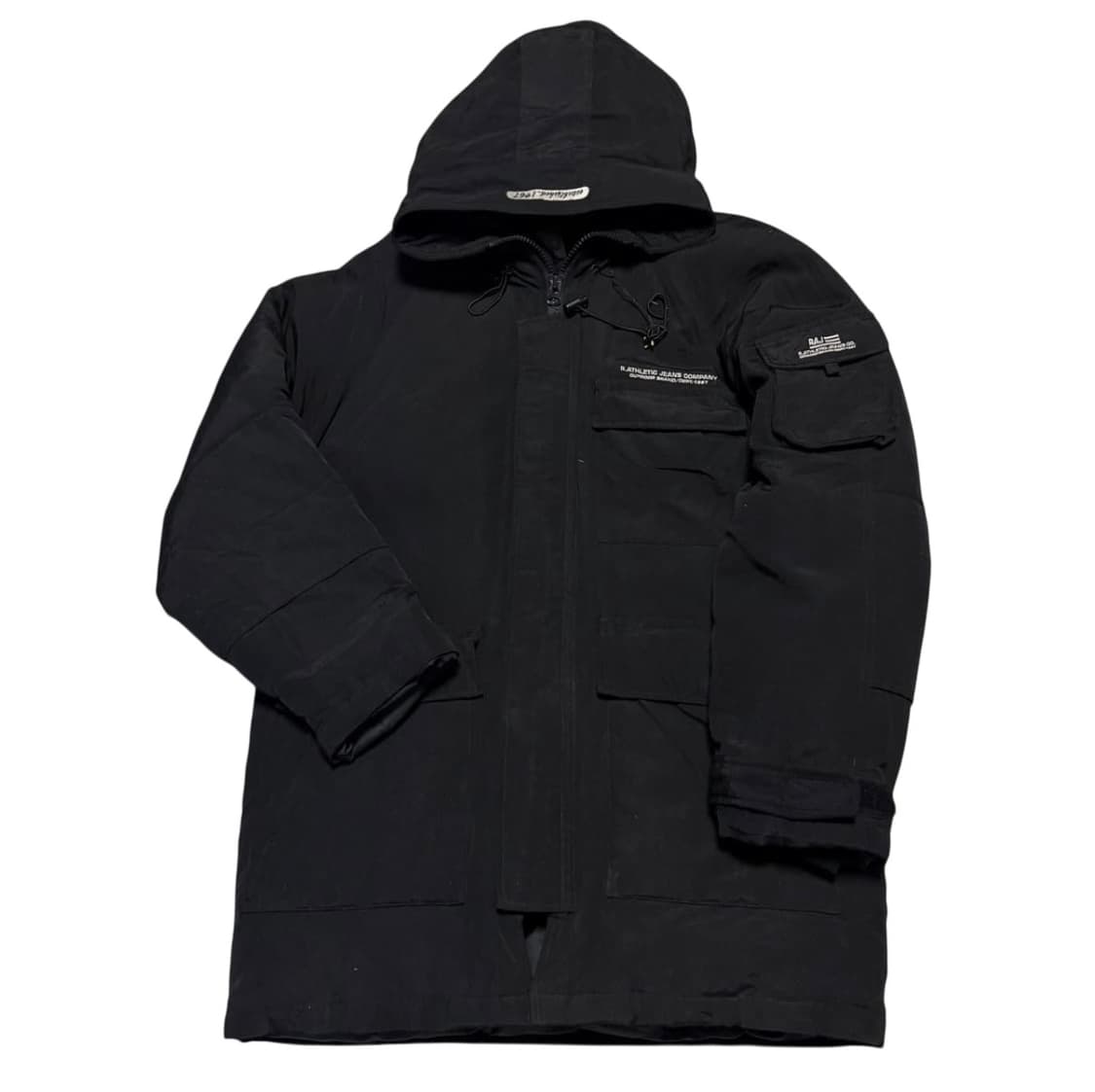 빈티지 R.ATHLETIC 후드 패딩 자켓 상품이미지1