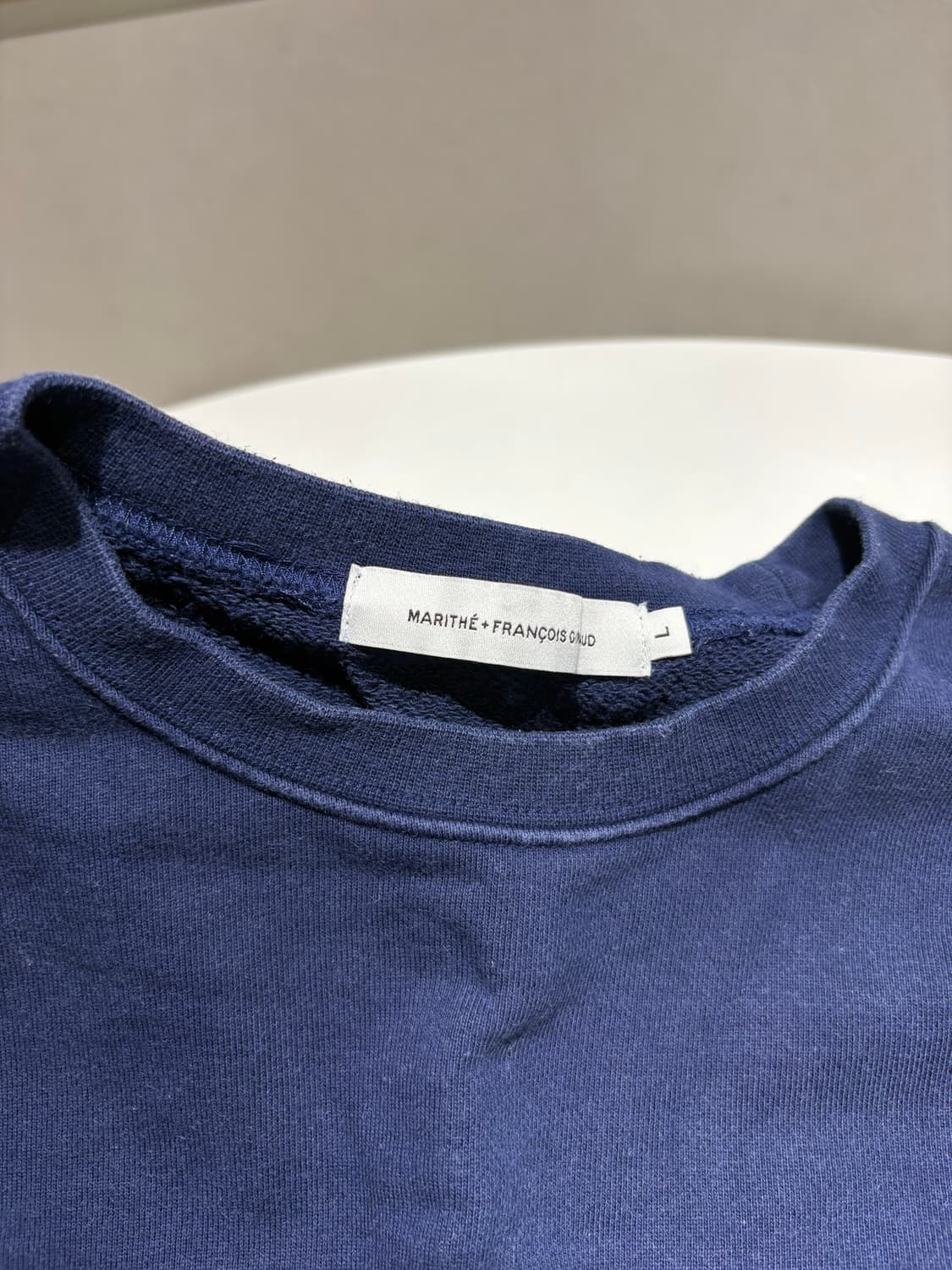 마리떼 프랑소와 저버 맨투맨 네이비 L 상품이미지3