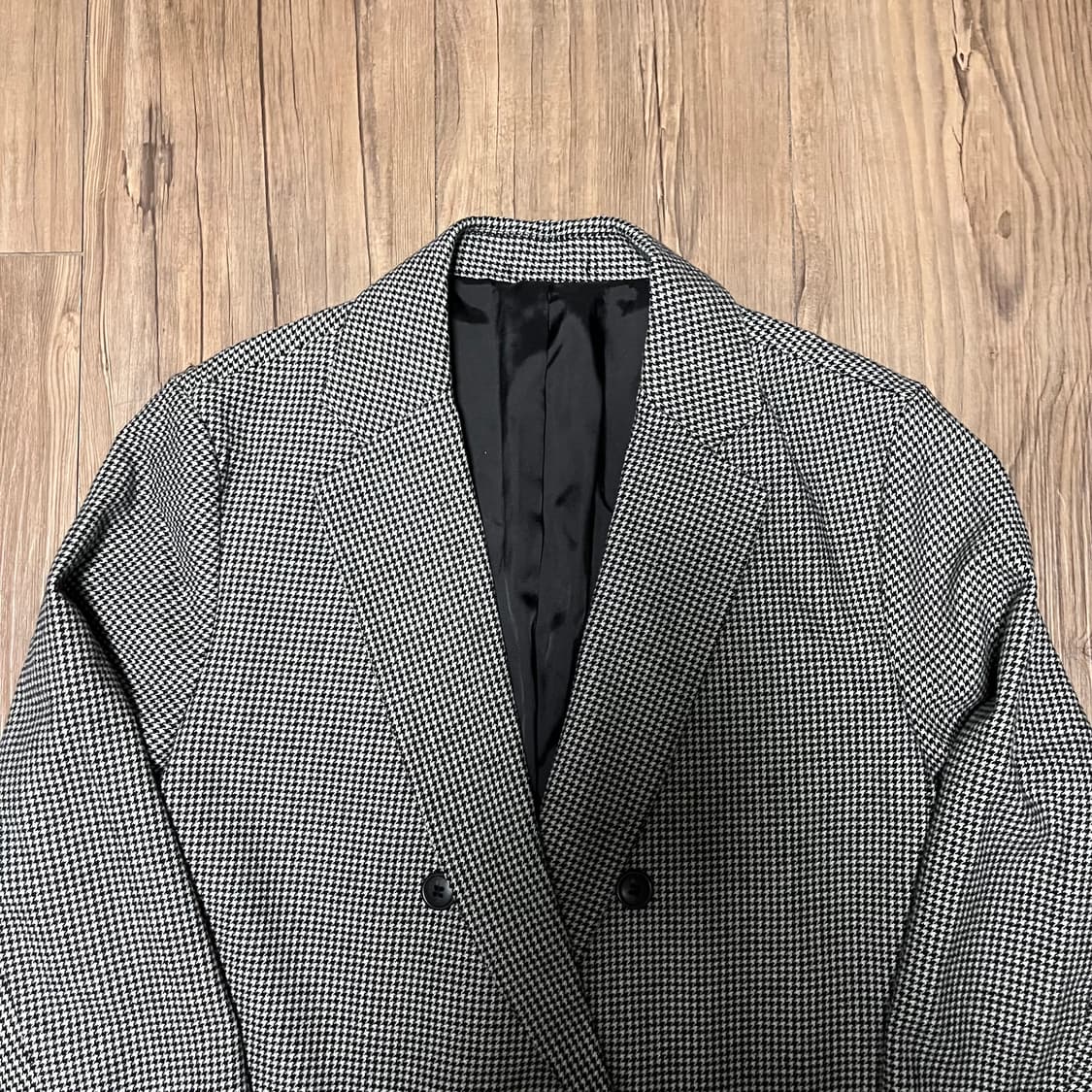 스탠다드 더블 숏카라 자켓(그레이) 상품이미지5