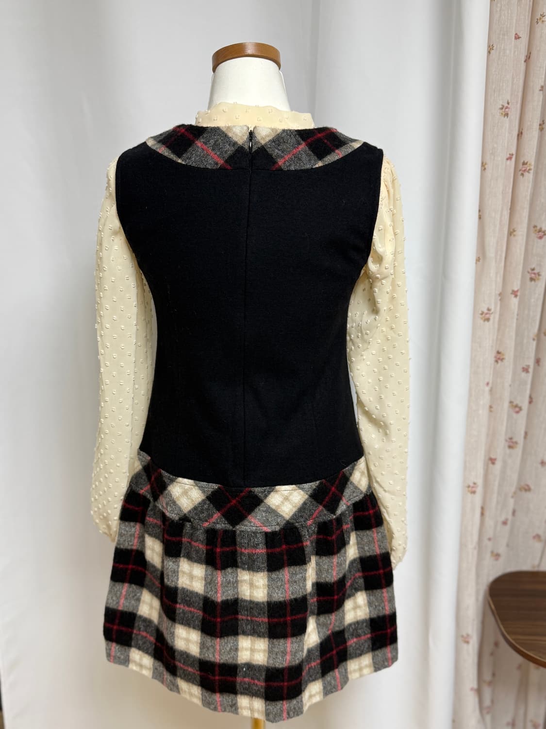 빈티지 레스트로즈 원피스 세트 상품이미지4