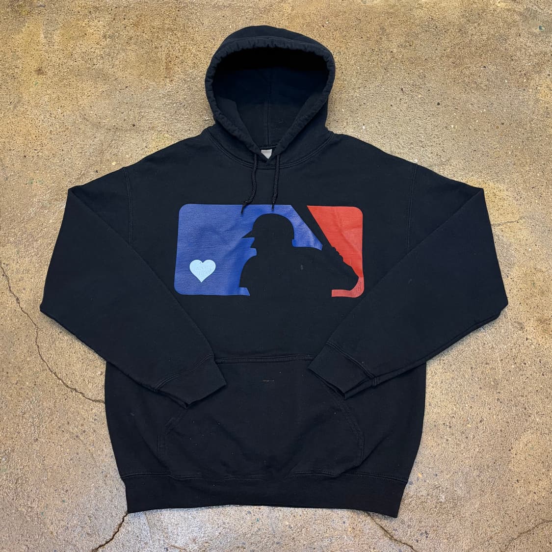 USA 미국 빈티지 MLB 엠블럼 후드티 상품이미지1