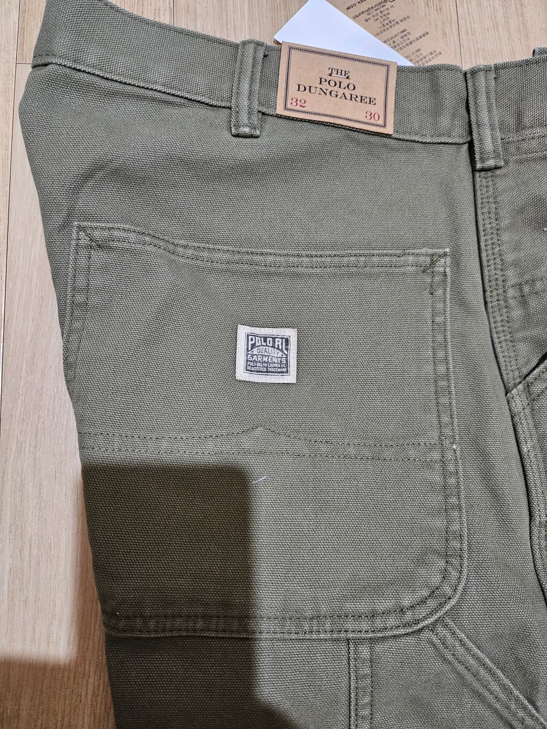 [32/30] 폴로랄프로렌 덩거리 캔버스 카펜터 팬츠 새상품 상품이미지6