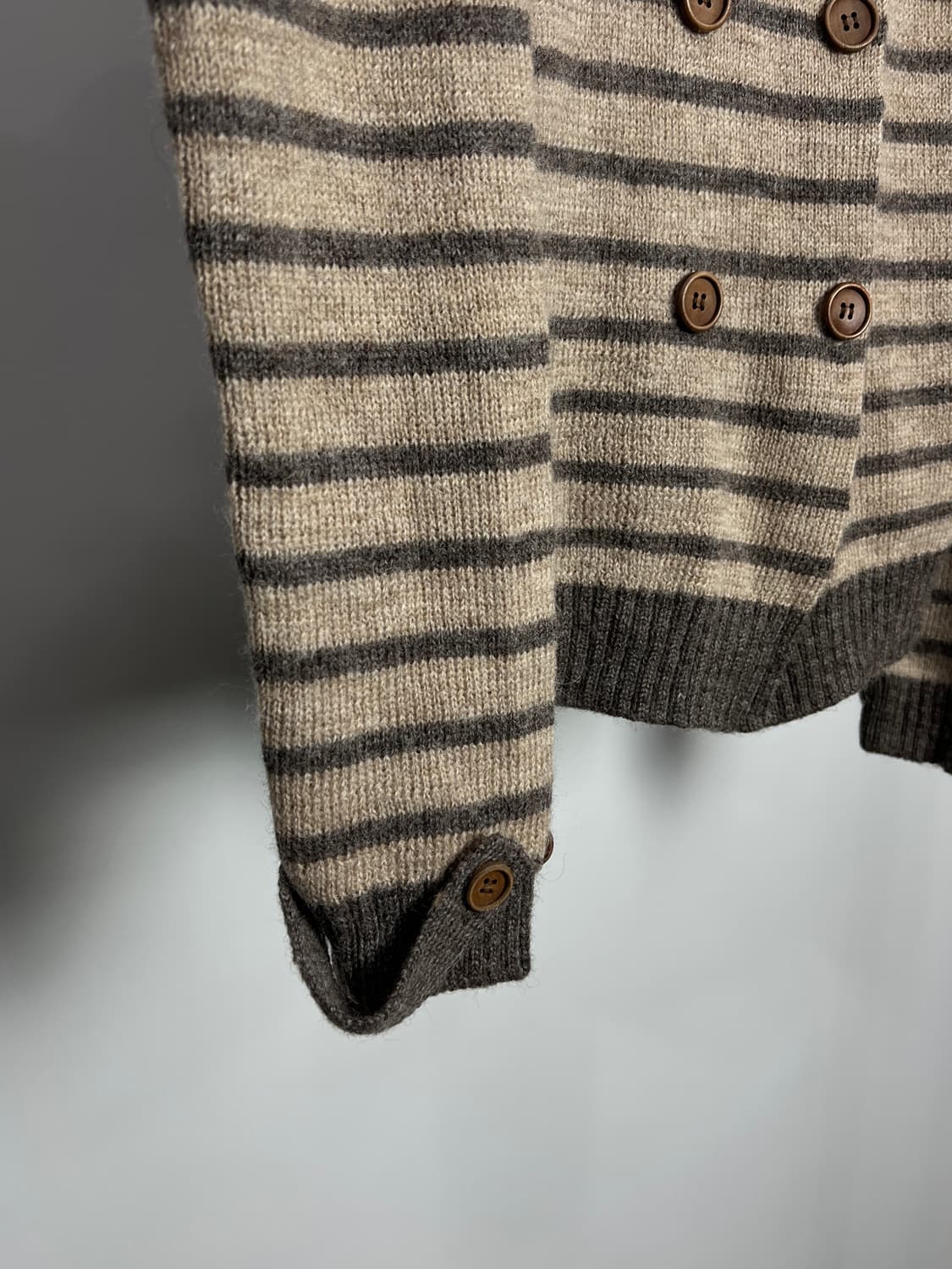 SM2 스트라이프 울 니트 가디건  상품이미지6
