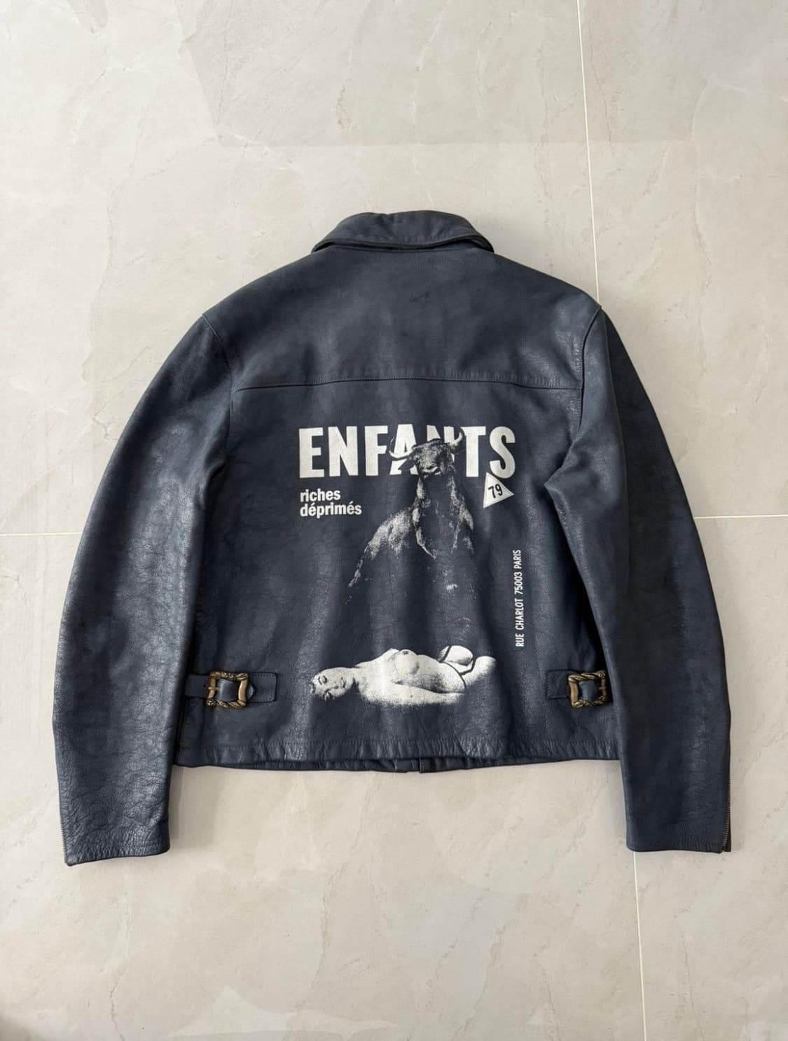 앙팡리쉬데프리메 Spanish Elegy moto jacket 팝니다. 상품이미지1