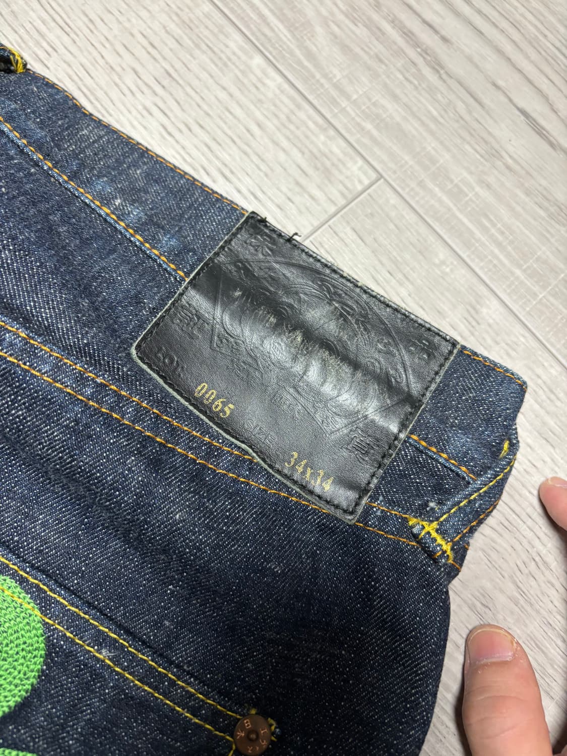 [34] 에비수 멀티포켓 청바지 상품이미지6