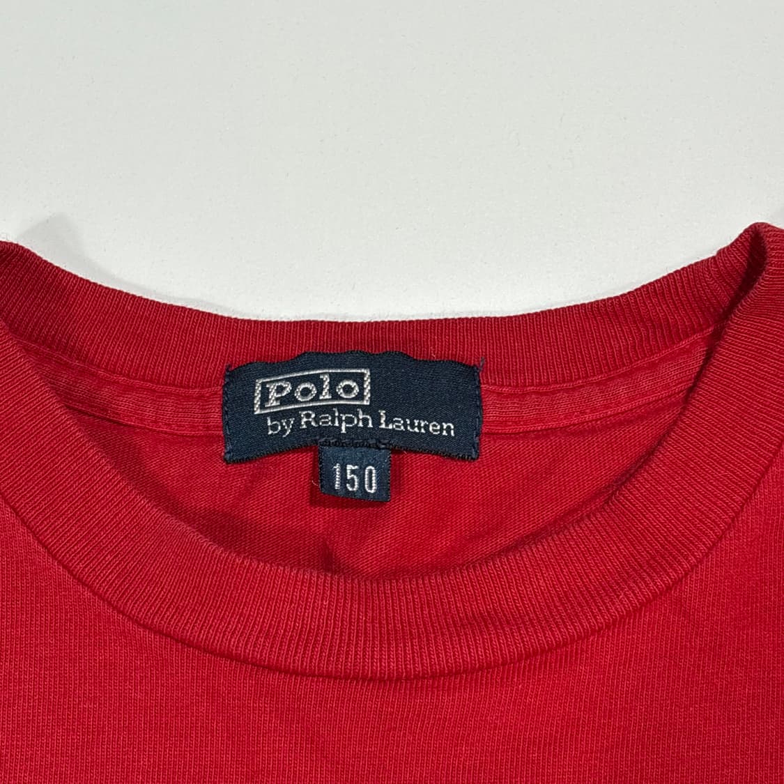 폴로랄프로렌 레드 프린팅 반팔티 상품이미지3