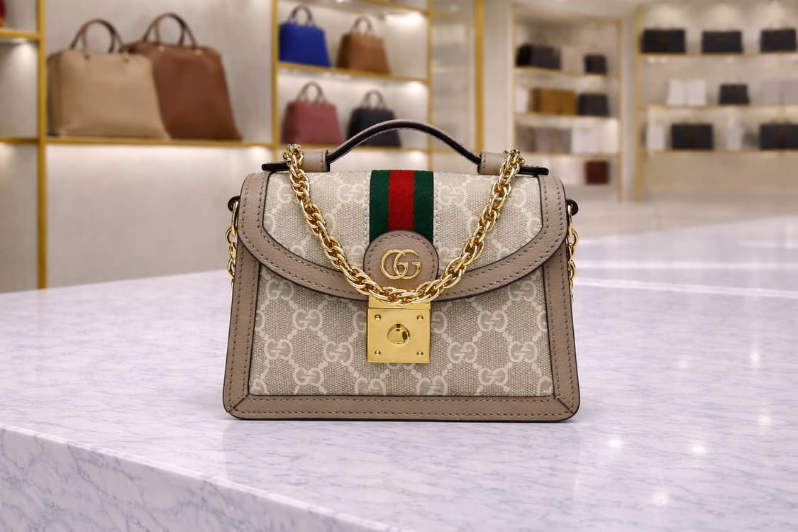 [A급] 구찌 오피디아 GG 탑 핸들백 미니 판매합니다!!! 상품이미지1