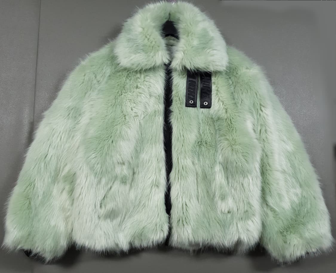 실측 L) 나이키 엠부쉬 리버서블 양면 오버핏 빅스우시 민트 퍼 자켓 상품이미지1