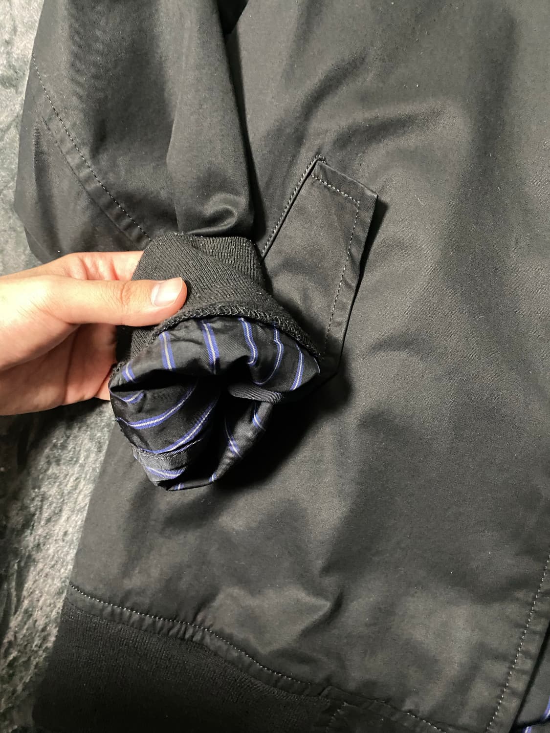 꼼데가르송 옴므 해링턴 바루쿠다 자켓 상품이미지3