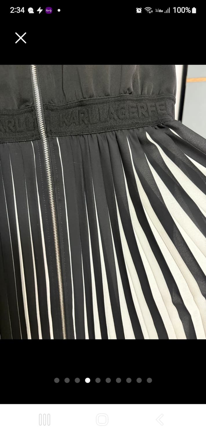 Karl Lagerfeld sports dress 롱짚업 상품이미지8