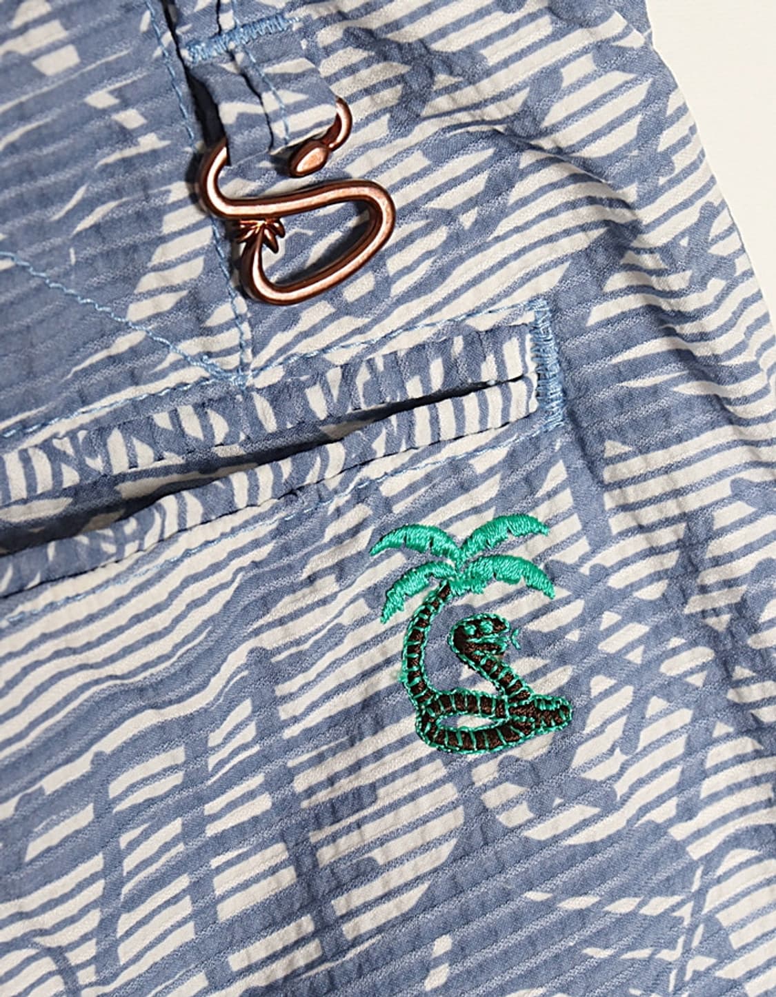  PALM SNAKE Pattern Shorts (28) 상품이미지6